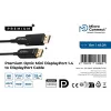 Cabo DisplayPort Microconnect DP-MMG-1500MBV1.4OP 15 m preto