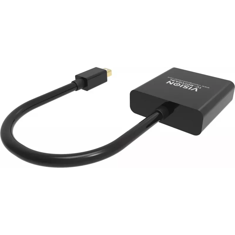 Adaptador de cabo de vídeo Mini DisplayPort para VGA Vision TC-MDPVGA/BL