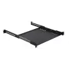 Prateleira para rack Lanview LVR1U-SLIDE-600MM-BL — 1HE extraível 600 mm preto