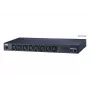 PDU com comutação e medição ATEN 1U 10A 8 tomadas + software Eco PDU Manager gratuito
