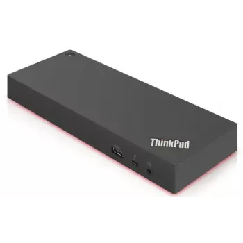 Lenovo 40AN0135DK Docking station/replicador de portas para portátil com fios Thunderbolt 3 Preto