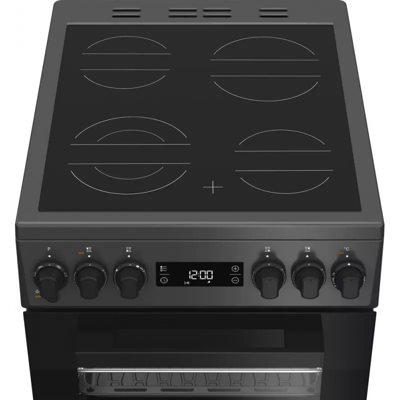Whirlpool W5V8LCSA Fogão independente Placa vitrocerâmica elétrica Antracite