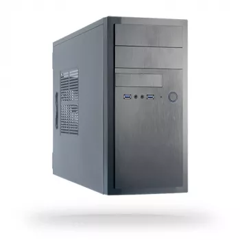 Chieftec HT-01B-350GPB Caixa de computador Midi Tower Preto 350 W