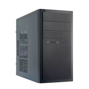 Chieftec HT-01B-OP Caixa de computador Mini Tower Preto