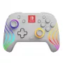 Comando PDP Afterglow Wave White USB Analógico / Digital Nintendo Switch, Nintendo Switch Lite, Nintendo Switch OLED