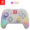 Comando PDP Afterglow Wave White USB Analógico / Digital Nintendo Switch, Nintendo Switch Lite, Nintendo Switch OLED