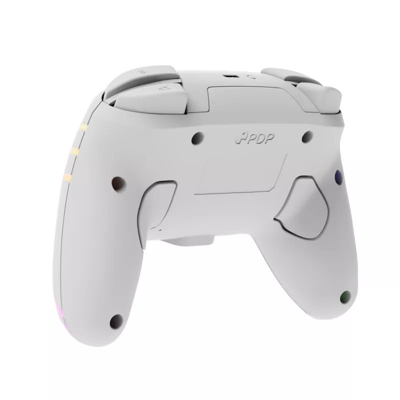 Comando PDP Afterglow Wave White USB Analógico / Digital Nintendo Switch, Nintendo Switch Lite, Nintendo Switch OLED