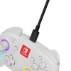 Comando PDP Afterglow Wave White USB Analógico / Digital Nintendo Switch, Nintendo Switch Lite, Nintendo Switch OLED