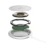 Carregador sem fios Crong MagSpot CRG-MS15W-SLV Carregamento rápido Interior DC