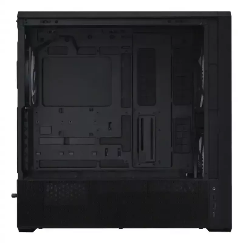 Caixa de PC Lian Li Lancool 217 INF Midi Tower — preto, suporte EATX/ATX/Micro‑ATX/Mini‑ITX, 2x120mm frente, 1x140mm traseira, 1×3,5