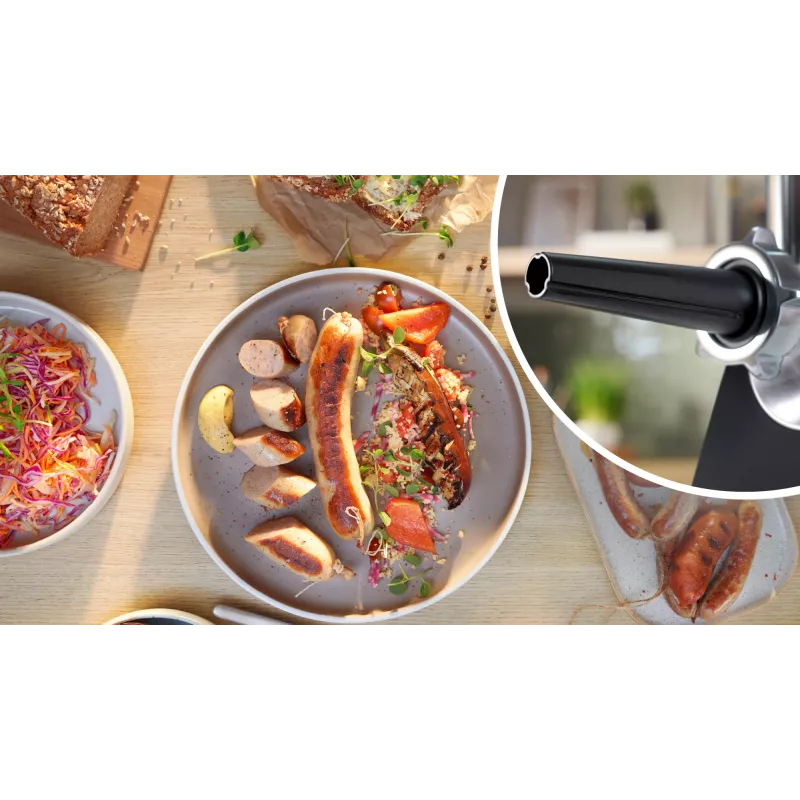 Bosch Serie 6 picadora de carne 2100 W preto, prateado