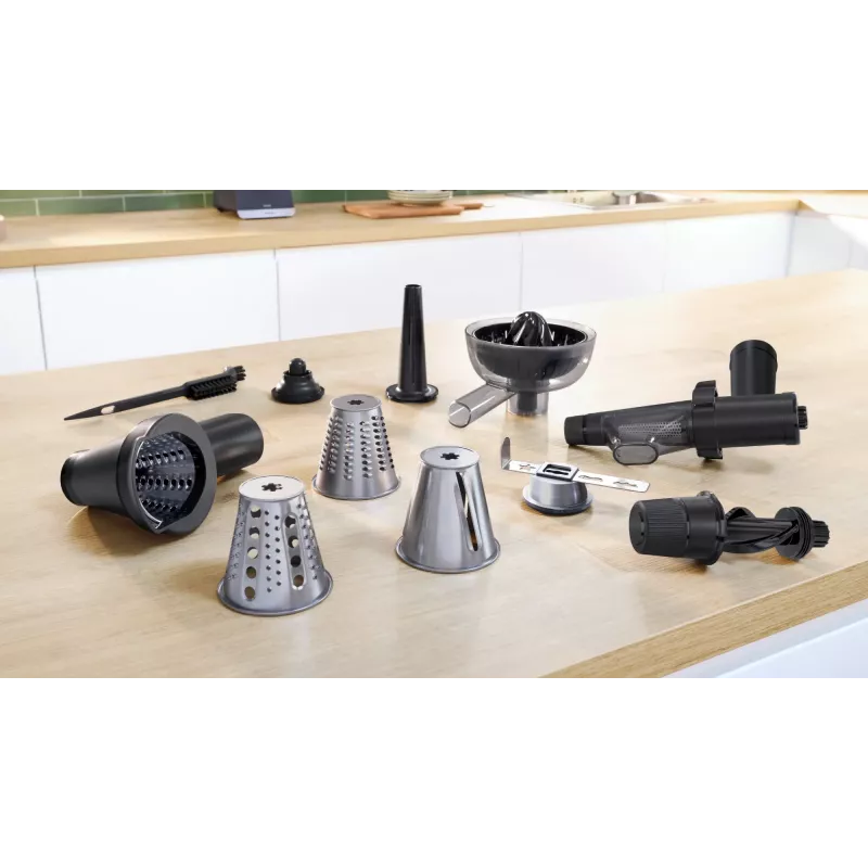 Bosch Serie 6 picadora de carne 2100 W preto, prateado