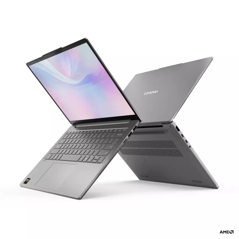Portátil Lenovo IdeaPad Slim 5 — Ryzen 5 7535HS, 14 polegadas WUXGA OLED (1920×1200) 400 nits, 16 GB RAM, 512 GB SSD, Radeon 660M, microSD, Windows 11 Home