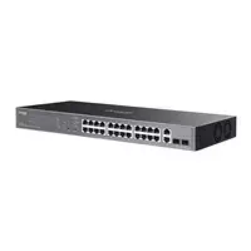 Switch TP-LINK OMADA ES228GP 26x GbE 24x PoE+ – gerido, Rackmount, Modelo ES228GP