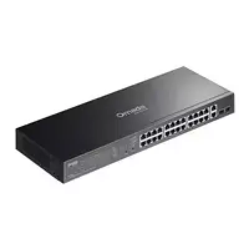Switch TP-LINK OMADA ES228GP 26x GbE 24x PoE+ – gerido, Rackmount, Modelo ES228GP