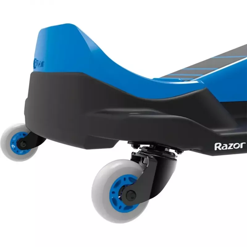 Kart de drift elétrico Razor Crazy Cart Shift, azul, 12 V, lítio