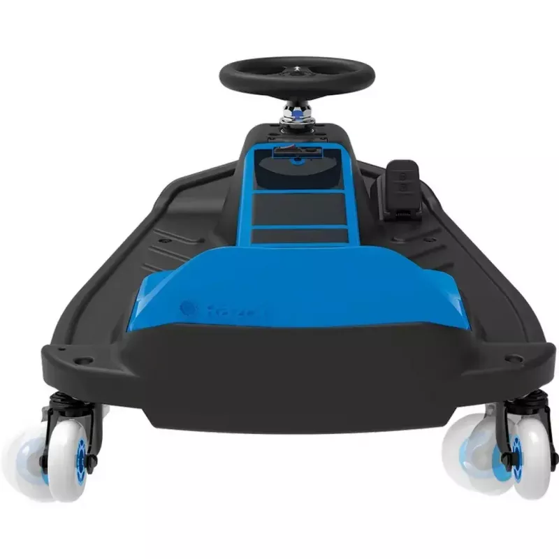 Kart de drift elétrico Razor Crazy Cart Shift, azul, 12 V, lítio