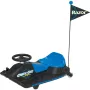 Kart elétrico de drift Razor Crazy Cart Shift — azul, motor de 90 W, bateria de 12 V, até 13 km/h, peso máximo do utilizador 54 kg