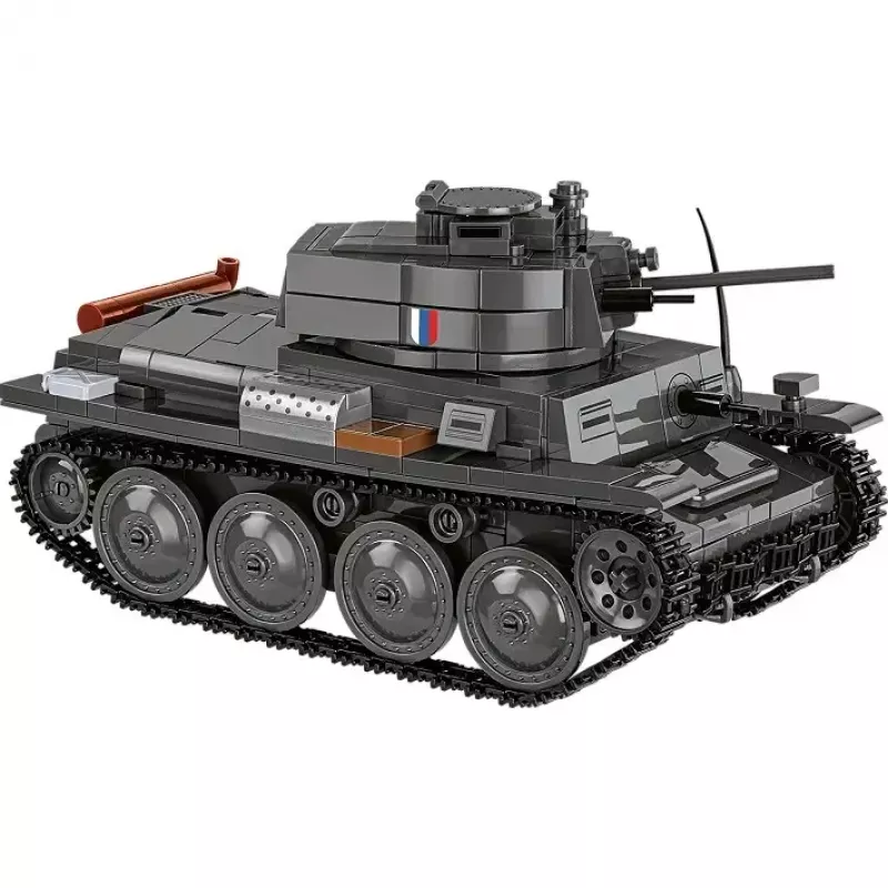 Conjunto de construção Cobi Blocks Panzer 38 VZ.38 690 elementos – kit de modelo à escala