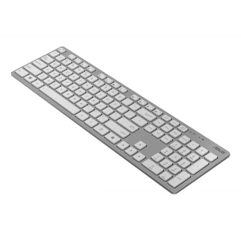 Conjunto de teclado e rato ASUS W5000 Wireless teclado e rato incluídos universal RF sem fios branco