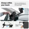 Suporte para automóvel Crong Carclip para painel e para-brisas, passivo, para smartphones, preto (carbono)