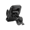 Suporte para saída de ar do automóvel para telemóveis Crong Carclip Air Vent (para telemóveis), preto/carbono
