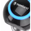 Leitor de códigos de barras fixo Newland FR50 1D/2D CMOS com fio USB preto