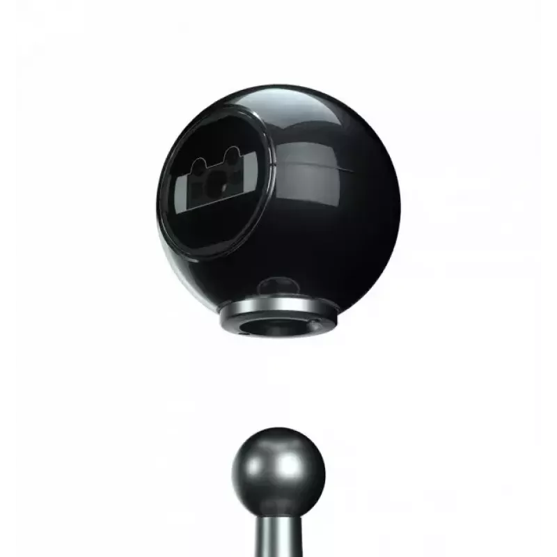 Leitor de códigos de barras fixo Newland FR50 1D/2D CMOS com fio USB preto
