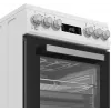 Whirlpool W5V5LCW Fogão independente placa elétrica vitrocerâmica preto, branco