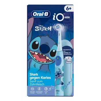 Escova de dentes infantil rotativa Oral-B iO Kids Stitch azul