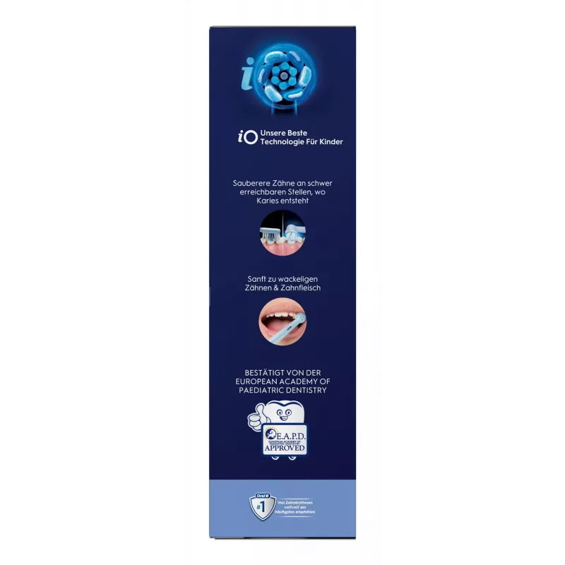 Escova de dentes infantil rotativa Oral-B iO Kids Stitch azul