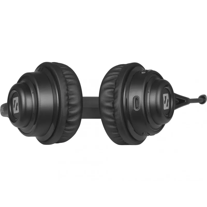 Headset sem fios Sandberg ANC+ENC, sem fios, música/dia a dia, 20–20000 Hz, 230 g, headset, preto