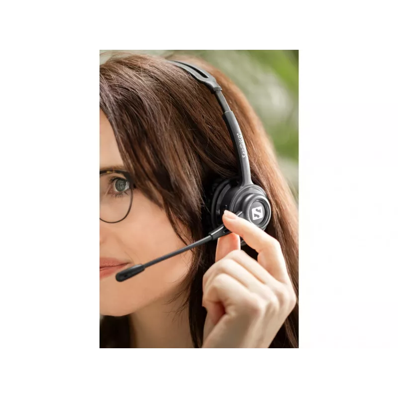 Headset sem fios Sandberg ANC+ENC, sem fios, música/dia a dia, 20–20000 Hz, 230 g, headset, preto