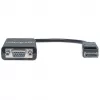 manhattan-cabo conversor displayport-para-vga-hd15-15cm-macho-para-fêmea-ativo-dp-com-bloqueio-preto-garantia-vitalícia-compatível-com-dp2vga2