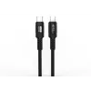 Cabo Premium USB-C para USB-C MicroConnect, USB4 80 Gbps, 0,5 m (MC-USB4-CC80LQ-0.50)