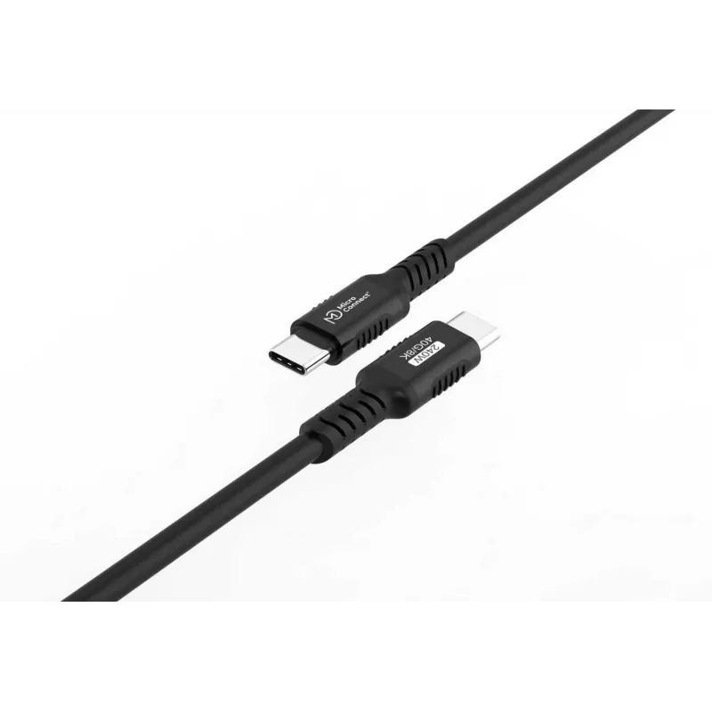 Cabo USB MicroConnect MC-USB4-CC40LQ-1.5 — USB Type-C para USB Type-C, 1,5 m