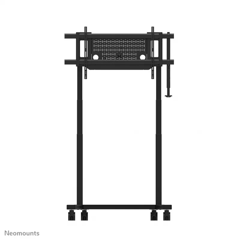 Suporte de TV Neomounts FL55-975BL1 motorizado para ecrãs de 75–115 polegadas, aço, preto, máx. 160 kg, altura 2154 mm