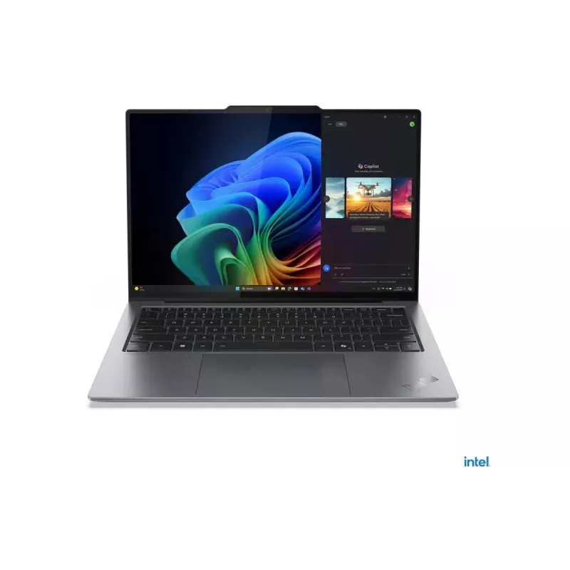 Portátil Lenovo ThinkPad X9-14 Gen 1 — 14 polegadas WUXGA, 16GB RAM, 512GB SSD, Intel Arc Integrated, Windows 11 Pro, leitor de impressões digitais, teclado inglês, cinzento