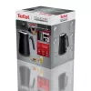 Chaleira elétrica Tefal KI6668E0 — 1,7 l, 2400 W, corpo em aço inoxidável, preto