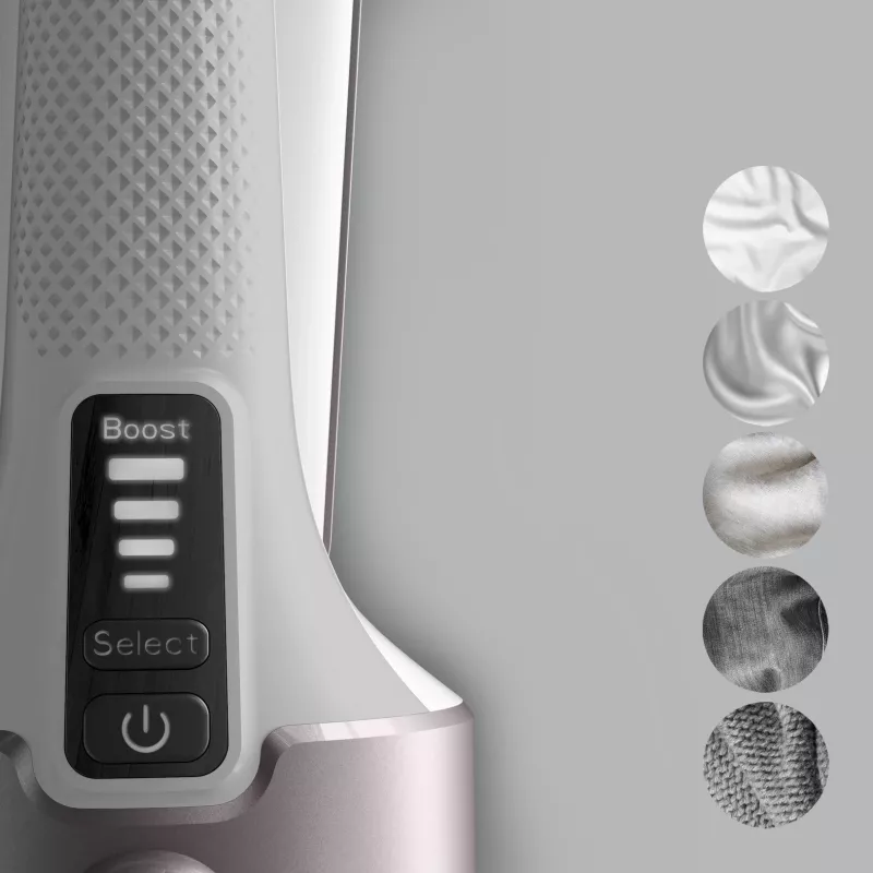 Tefal Pure Force DT8765E0 escova a vapor escova a vapor de mão 0,18 l 1800 W preto, cor canela