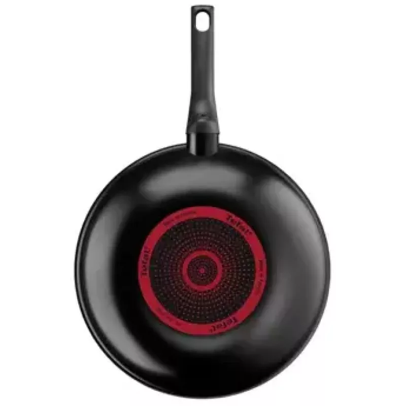 Wok/frigideira stir-fry Tefal Simply Clean B5671953, 28 cm, alumínio, revestimento antiaderente de titânio, Thermo-Spot