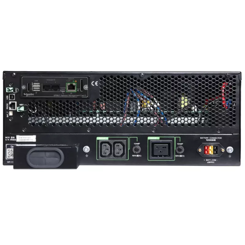 Fonte de alimentação ininterrupta (UPS) APC SRTG6KXLI dupla conversão (Online) 6 kVA 6000 W 3 saídas AC
