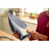 Ferro de engomar a vapor Philips DST7020/20 — 2800 W, base SteamGlide Plus, vapor contínuo 50 g/min, golpe de vapor 250 g/min, depósito de água 0,3 l, azul