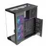 Caixa de PC Full-Tower MODECOM Volcano SPACE XL ARGB — Full Tower, suporte E-ATX, vidro temperado, ARGB, GPU até 440 mm