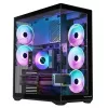 Caixa de PC Full-Tower MODECOM Volcano SPACE XL ARGB — Full Tower, suporte E-ATX, vidro temperado, ARGB, GPU até 440 mm