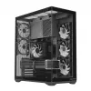 Caixa de PC Full-Tower MODECOM Volcano SPACE XL ARGB — Full Tower, suporte E-ATX, vidro temperado, ARGB, GPU até 440 mm