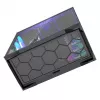 Caixa de PC Full-Tower MODECOM Volcano SPACE XL ARGB — Full Tower, suporte E-ATX, vidro temperado, ARGB, GPU até 440 mm