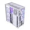 Caixa de PC Full-Tower MODECOM Volcano SPACE XL ARGB FULL TOWER 5F branca — ATX, vidro temperado, ARGB, USB-C