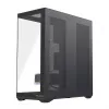 Caixa de PC Full-Tower MODECOM Volcano SPACE XL NF — preta, vidro temperado, ARGB, suporta micro-ATX, GPU até 44 cm, 3×3,5 polegadas/4×2,5 polegadas baías, USB-A 2×, USB-C 1×