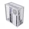 Caixa de PC Full-Tower MODECOM Volcano SPACE XL FULL TOWER NF branca — ARGB, vidro temperado, 8 slots de expansão, GPU até 440 mm